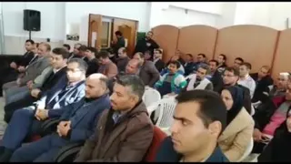 مراسم تکریم و معارفه مدیر آبفا نایین