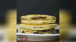 آموزش پنکیک های خوشمزه!/پنکیک صبحانه/آشپزی