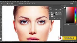 آموزش تغییر رنگ چشم با فتوشاپ