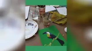 #نقاشی_ پارچه