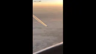 عبور هواپیما