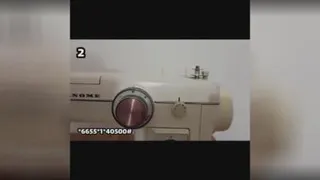 گلدوزی با چرخ ژانومه جلسه ی اول قسمت دوم