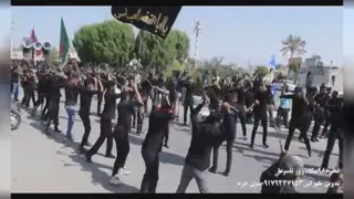 اجتماع هیئت های مذهبی شهر بیکاه تاسوعای حسینی