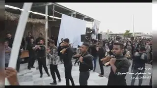 زنجیر زنی مسجد 14 معصوم(مداح کربلایی سعید ظهرابی)