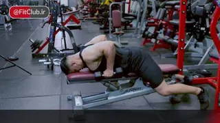 آموزش حرکت ورزشی پشت بازو کیک بک جفت