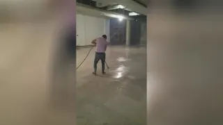 شستشو با دستگاه سندبلاس