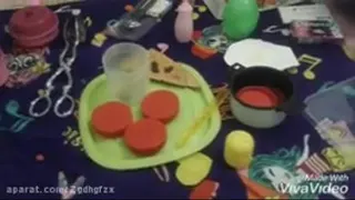 پیک نیک باران و مامان