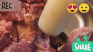 گوشت گوساله برای کباب کوبیده Beef for grilled kebabs