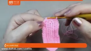 آموزش بافت کفش نوزادی 😘😍