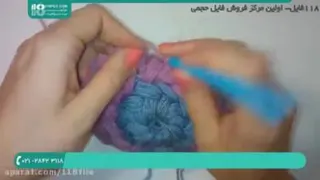 آموزش بافت کلاه دخترانه زیبا 😍