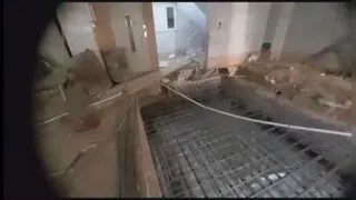 شاقول سازی ساختمان کج شده