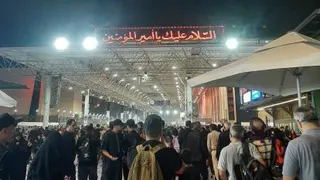 صحن حرم امام علی