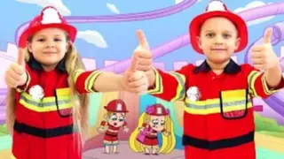 دیانا و روما / داستان های سرگرم کننده با اسباب بازی ها برای کودکان