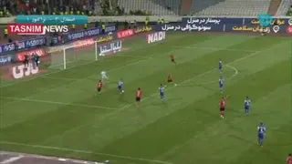 گل چهارم استقلال به تراکتور