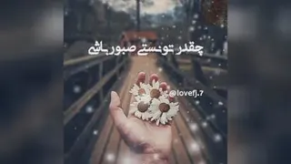 چقدر تونستی صبور باشی