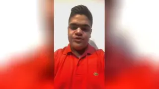 پیام آقای ابوالفضل رجبی بازیگر سریال پایتخت به مصطفی حبیبی منش