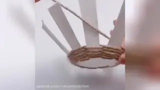 ویدیو ساخت گلدان رومیزی
