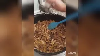 قاطی پلو زعفرانی