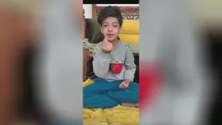 دکلمه سرایی عالی پسر بچه