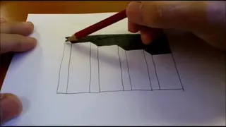 طراحی نقاشی سه بودی پله بسیار زیبا
