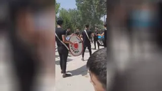 طبل زنی زیبای روز عاشورا
