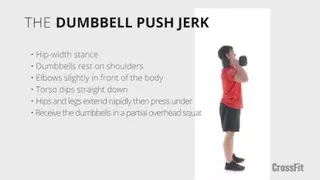 آموزش حرکت Dumbbell Push Jerk