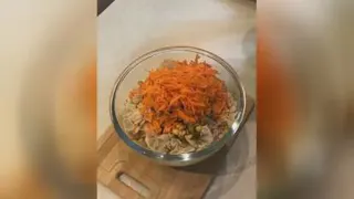 سالاد ماکارانی خوش طعم 👩‍🍳😍نووووش جاااان🥳🥳