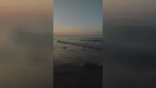 غروبی زیبا در ساحل بابلسر