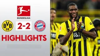 فوتبال دورتموند 2-2 بایرن مونیخ | خلاصه بازی | بوندس لیگا آلمان