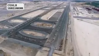 بارگذاری باند فرودگاه قبل از بهره برداری