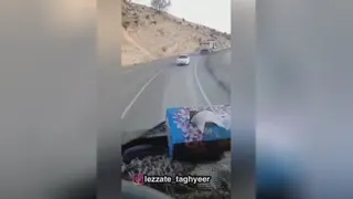 اوج احمق بودن یک راننده ناشی