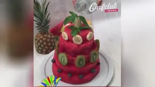 تزئین میوه