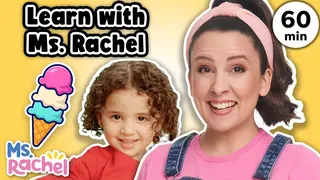 Learn with Ms Rachel - Friendship & Social Skills - Videos for Kids - Colors, Letters & Counting