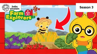 NEW! Let's Explore: Rainbow Colors with Vegetables! | Farm Explorers SEASON 3! | Baby Einstein