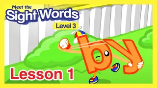 Meet the Sight Words Level 3 | Lesson 1: by, him, be, look, & word | Preschool Prep Company