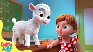 Mary Had a Little Lamb | Bus Adventure on the Farm | Emma And Joey - Nursery Rhymes and Kids Songs