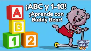 Abecedario en Inglés con Buddy Bear 🧸 | Aprender Inglés para Niños (Bilingüe)