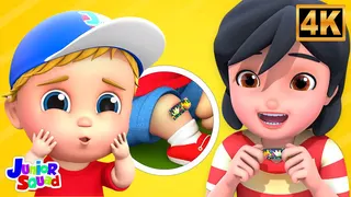 Boo Boo Song for Babies | Cute Kids Animation & Nursery Rhyme