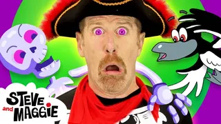 Halloween Dollshouse Magic for Kids with Steve and Maggie | Wake up Fun | Monster Truck Ride