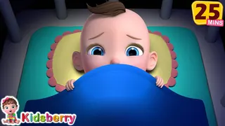 👻 Monster in the Dark | Scary & Funny Compilation for Kids | Nursery Rhymes & Baby Songs - Kidsberry
