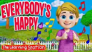 Everybody's Happy ♫ Brain Break ♫ Body Parts ♫ Kid Songs by The Learning Station