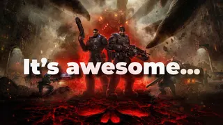 I played 'Gears of War: E-Day'...