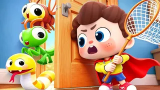 Superhero, Catch the Bugs! | Superhero Songs | Nursery Rhymes & Kids Songs | BabyBus
