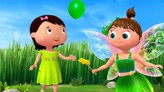 Learn the Color Green with the Green Fairy! | Green Animals, Plants & Objects | 👼Little Baby Bum