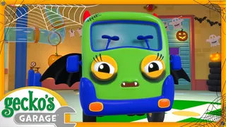 Baby Truck Trick or Treat Halloween | Gecko's Garage 🚚 | Cartoons For Kids | Toddler Fun Learning