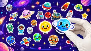 🌌 EXPLORE OUTER SPACE! 🚀 Solar System Puzzle for Kids | 8 PLANETS CHALLENGE! 🪐 | Galaxy Space Puzzle
