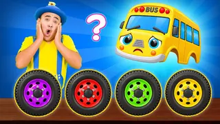 Rainbow Wheels on the Bus 🌈🚌 +MORE | Kids Songs & Nursery Rhymes | TigiBoo