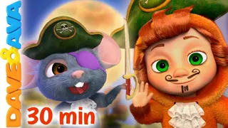 🎃 One Two The Kids Say Boo! Halloween Songs Dave and Ava Nursery Rhymes | Baby Songs 🎃