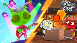 Starstruck at Movie Planet! 🚀🧑‍🚀 | Rob The Robot | Preschool Learning