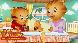 Daniel Changes his Baby Sisters Diaper! | Daniel Tiger's Neighbourhood